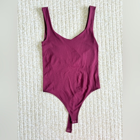 NWOT Free People Intimately Free Clean Lines Seamless Bodysuit | Fig |  M/L - Picture 5 of 15
